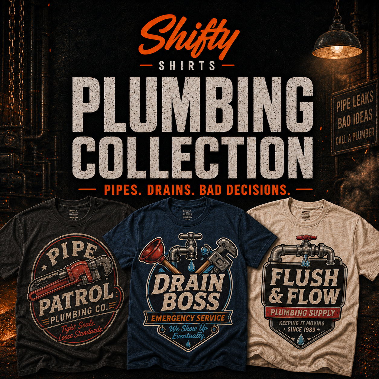 Plumbing T-Shirts