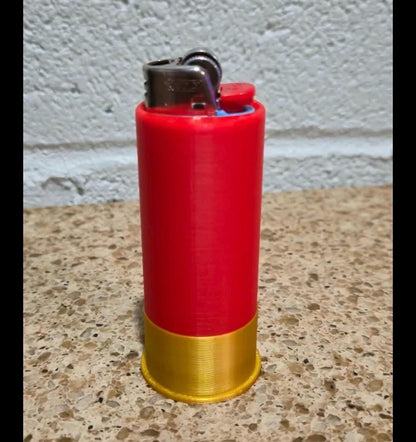 Shotgun Shell Bic Lighter Case and Custom Gag Gift