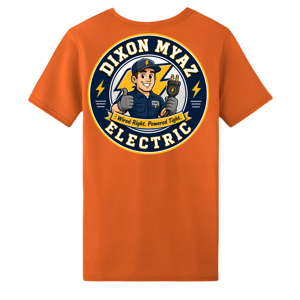 Safety Orange - CE10 - BACK